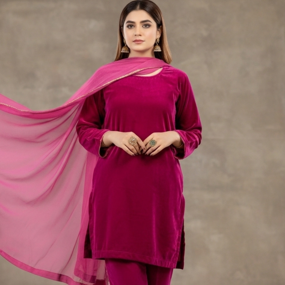 Micro velvet 9000 Phoinex | Deep Pink - Image 2